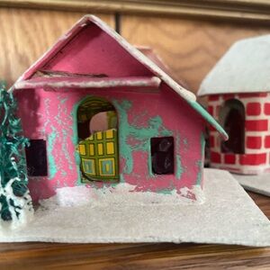 Putz House vintage 1950s original